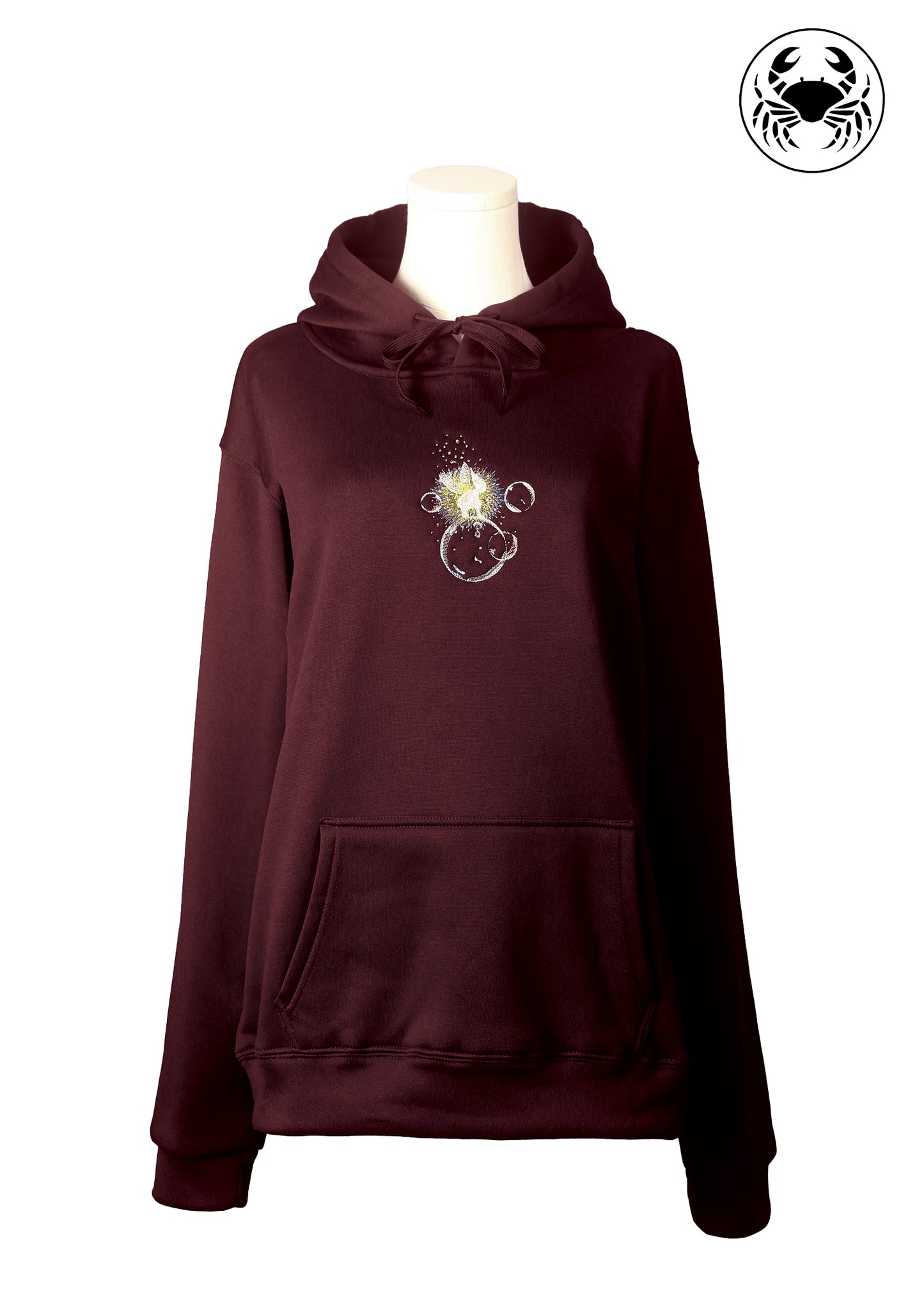 Embroidered Hoodie - Fairy on Bubble