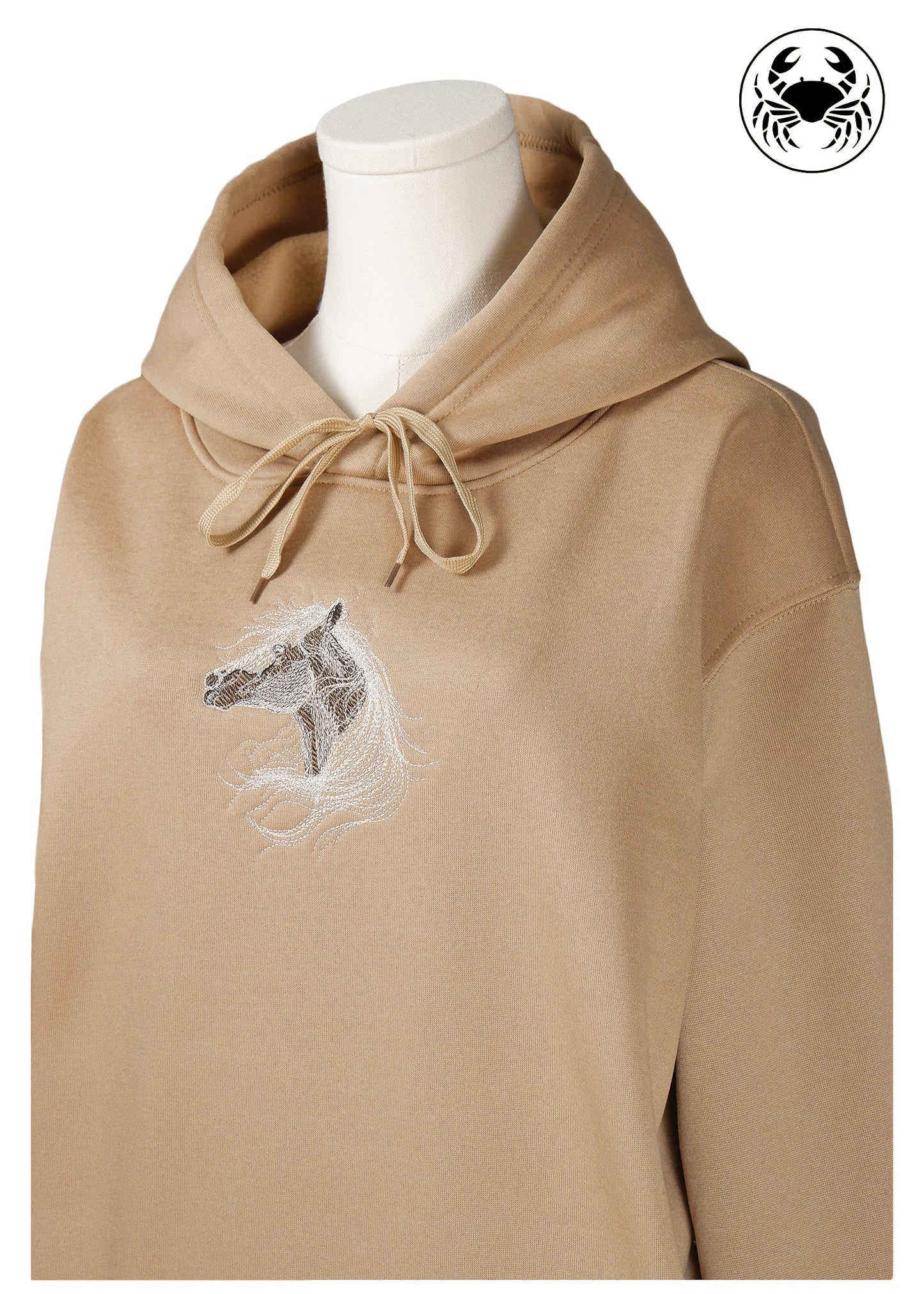 Embroidered Hoodie - Horse