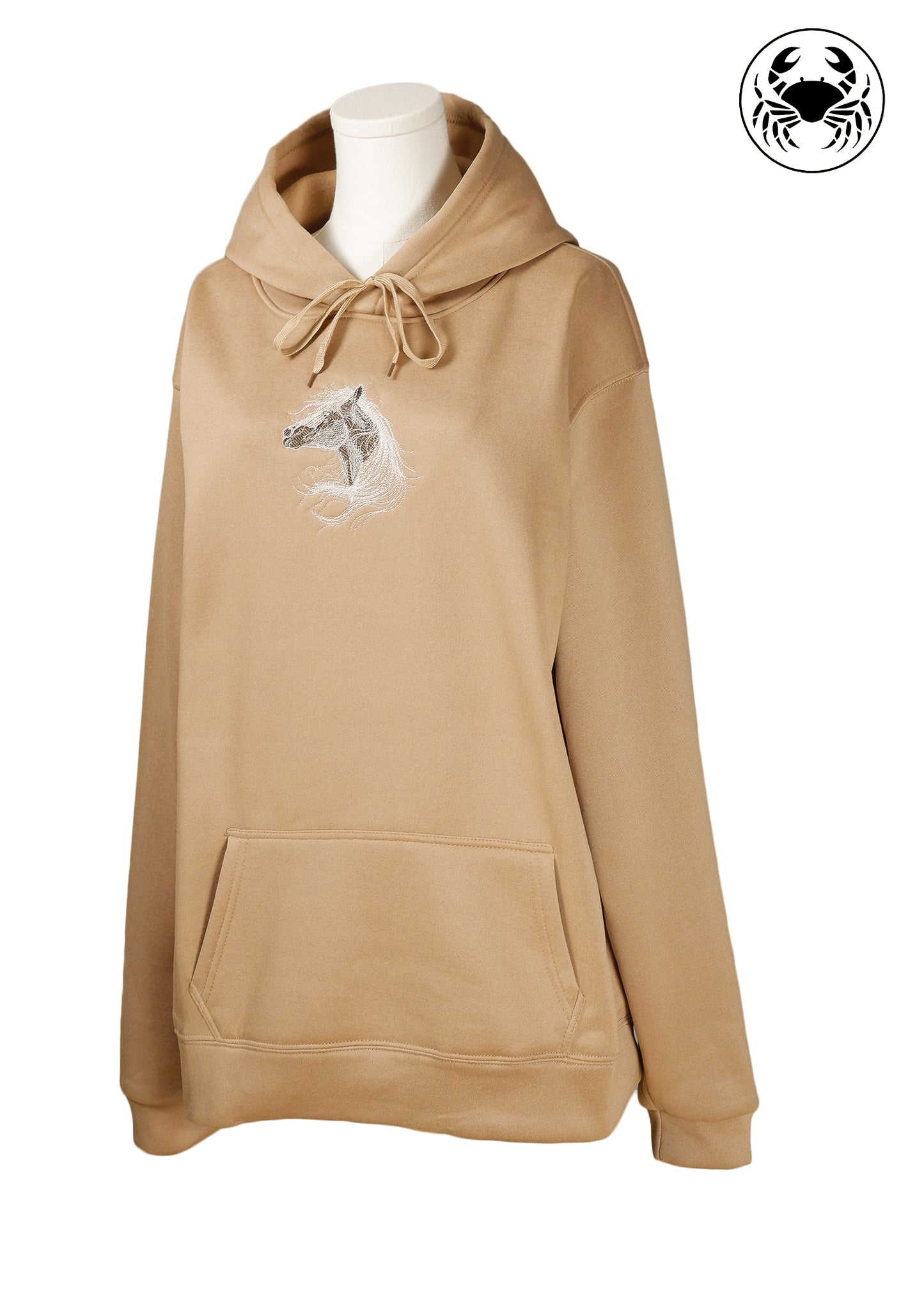 Embroidered Hoodie - Horse