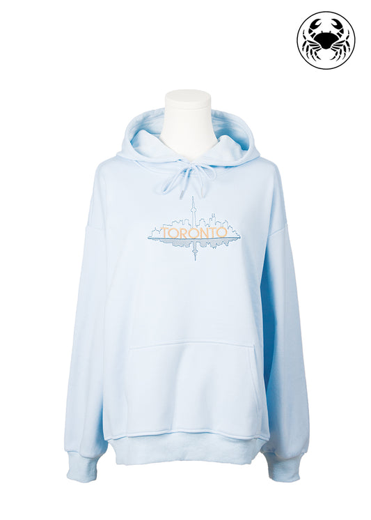 Toronto Skyline Embroidered Hoodie – Cozy, Stylish & City-Inspired