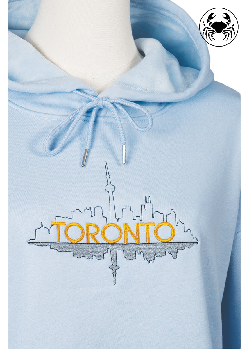 Toronto Skyline Embroidered Hoodie – Cozy, Stylish & City-Inspired