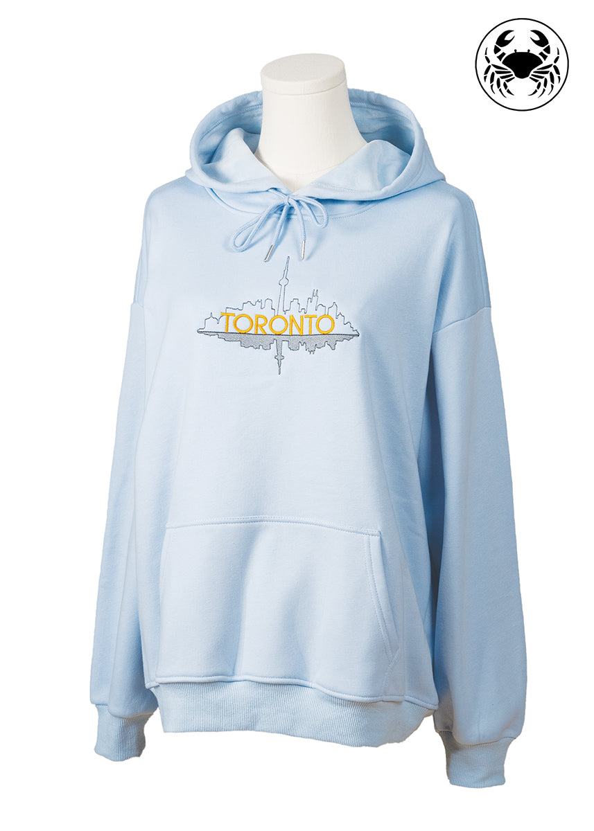 Toronto Skyline Embroidered Hoodie – Cozy, Stylish & City-Inspired