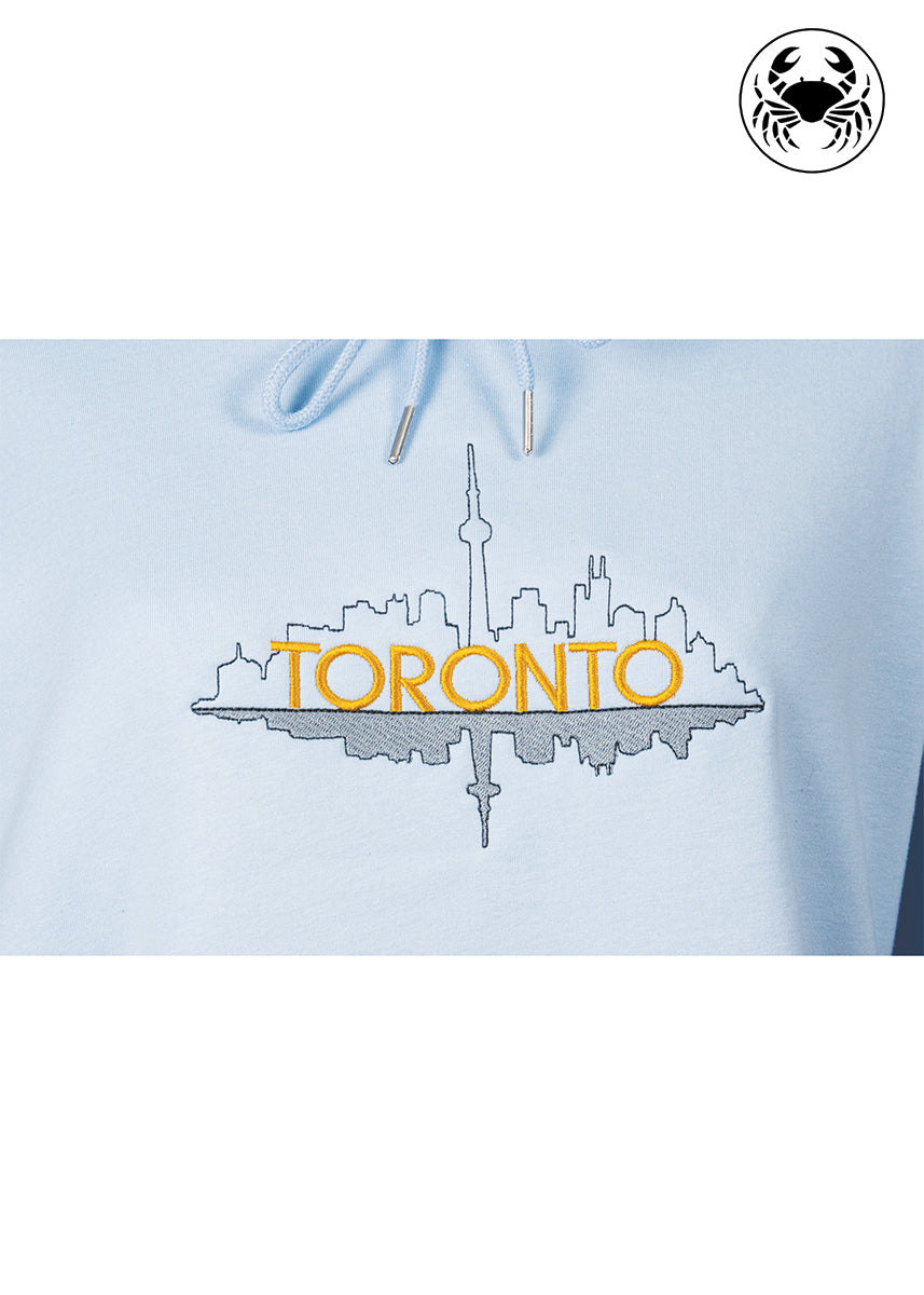 Toronto Skyline Embroidered Hoodie – Cozy, Stylish & City-Inspired