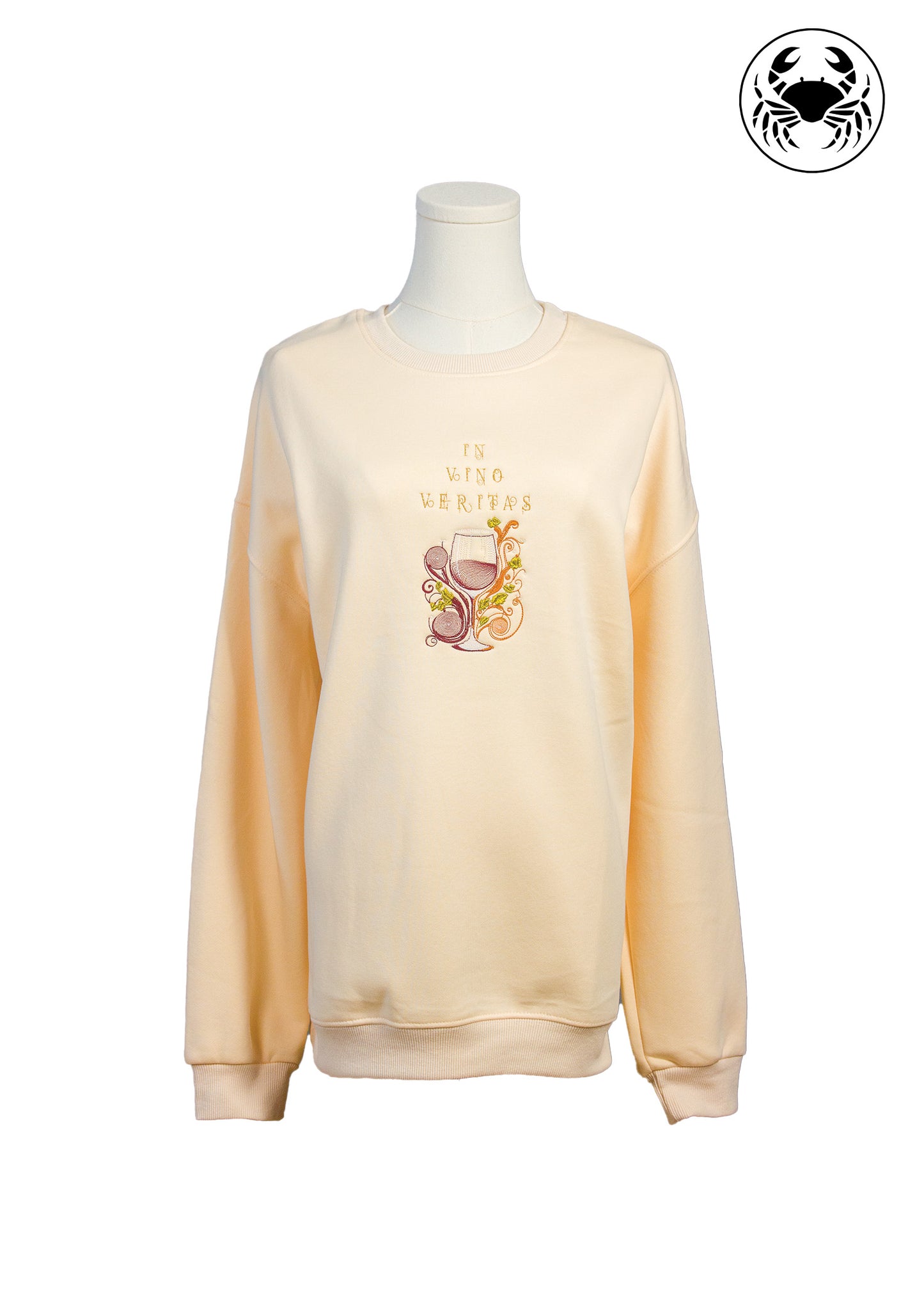 Wine Lover’s Embroidered Sweatshirt – Cozy, Stylish & Unique Gift