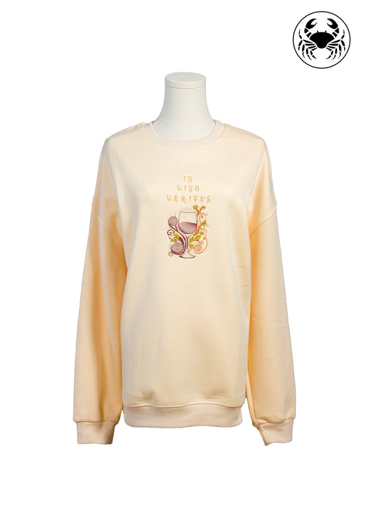 Wine Lover’s Embroidered Sweatshirt – Cozy, Stylish & Unique Gift