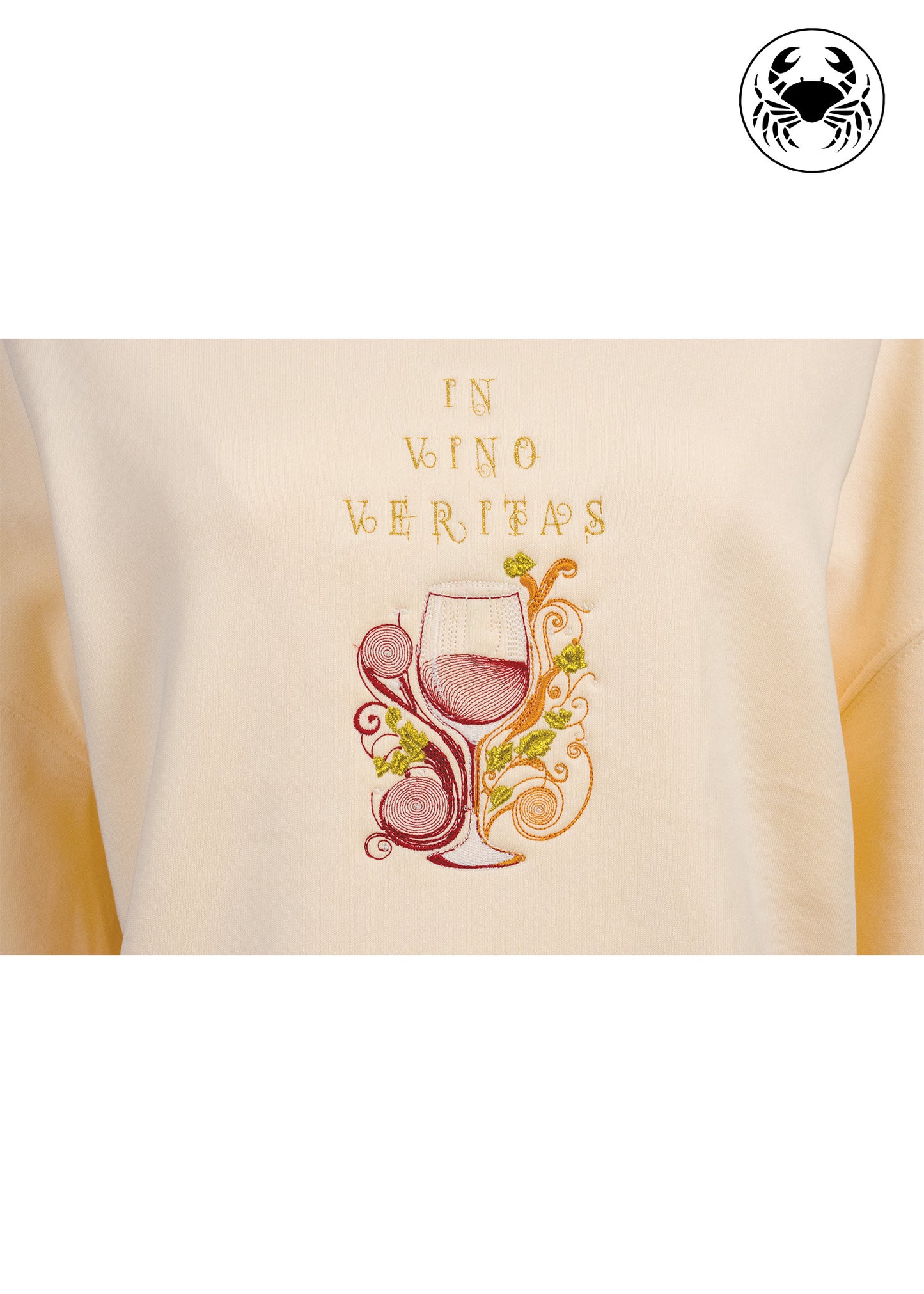 Wine Lover’s Embroidered Sweatshirt – Cozy, Stylish & Unique Gift