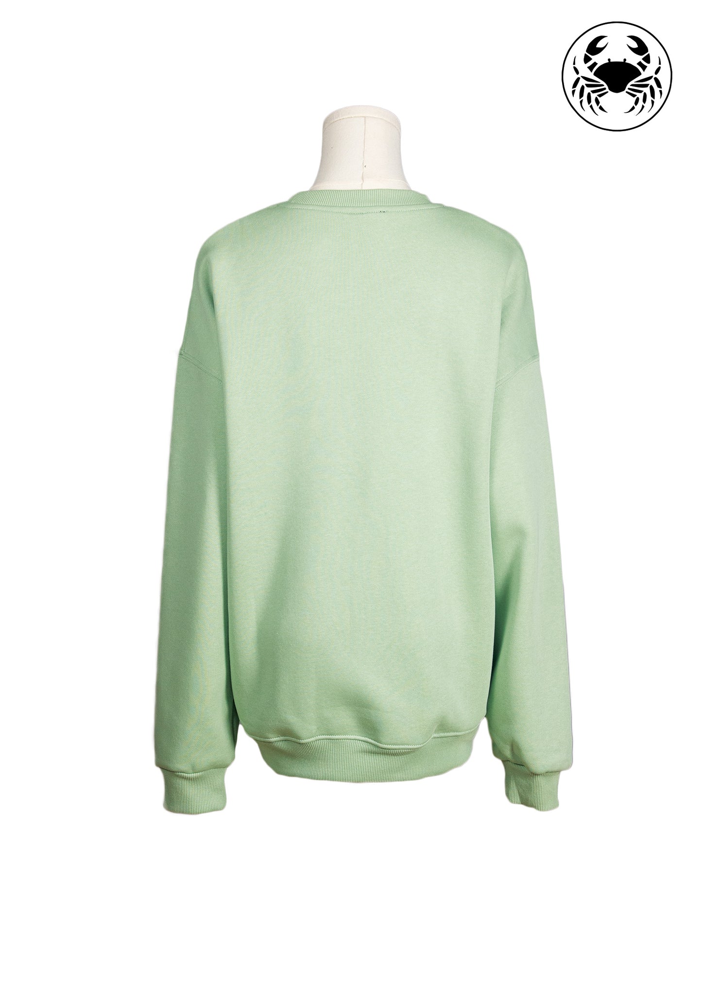 "You're a Catch" Embroidered Fleece Sweatshirt – Pastel Green | Karkata NC Boutique